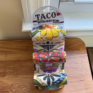Taco Everyday Colorful Floral Multi Taco Holder